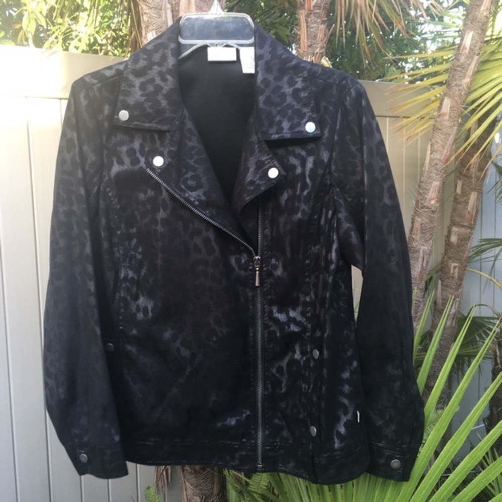 Black Moto Zenergy zip up jacket